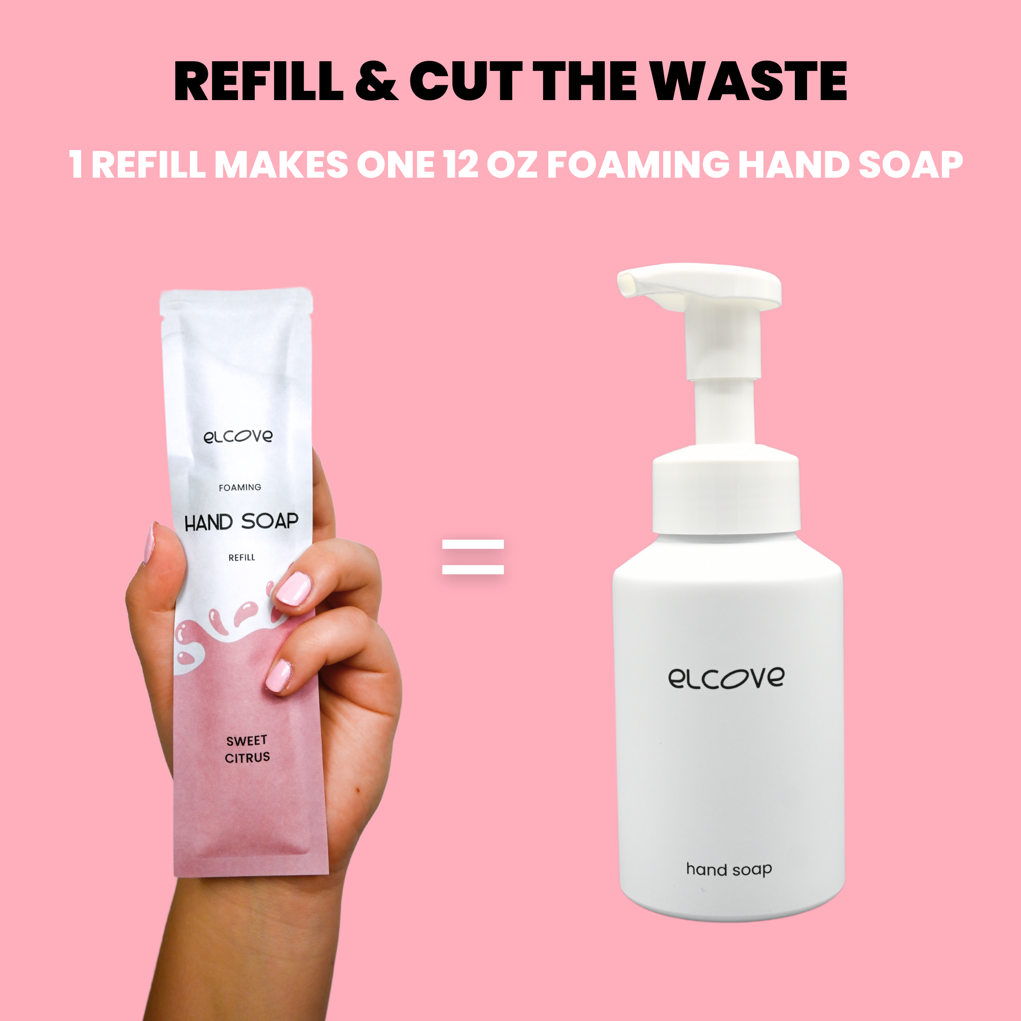 Foaming Hand Soap Starter Set - Sweet Citrus