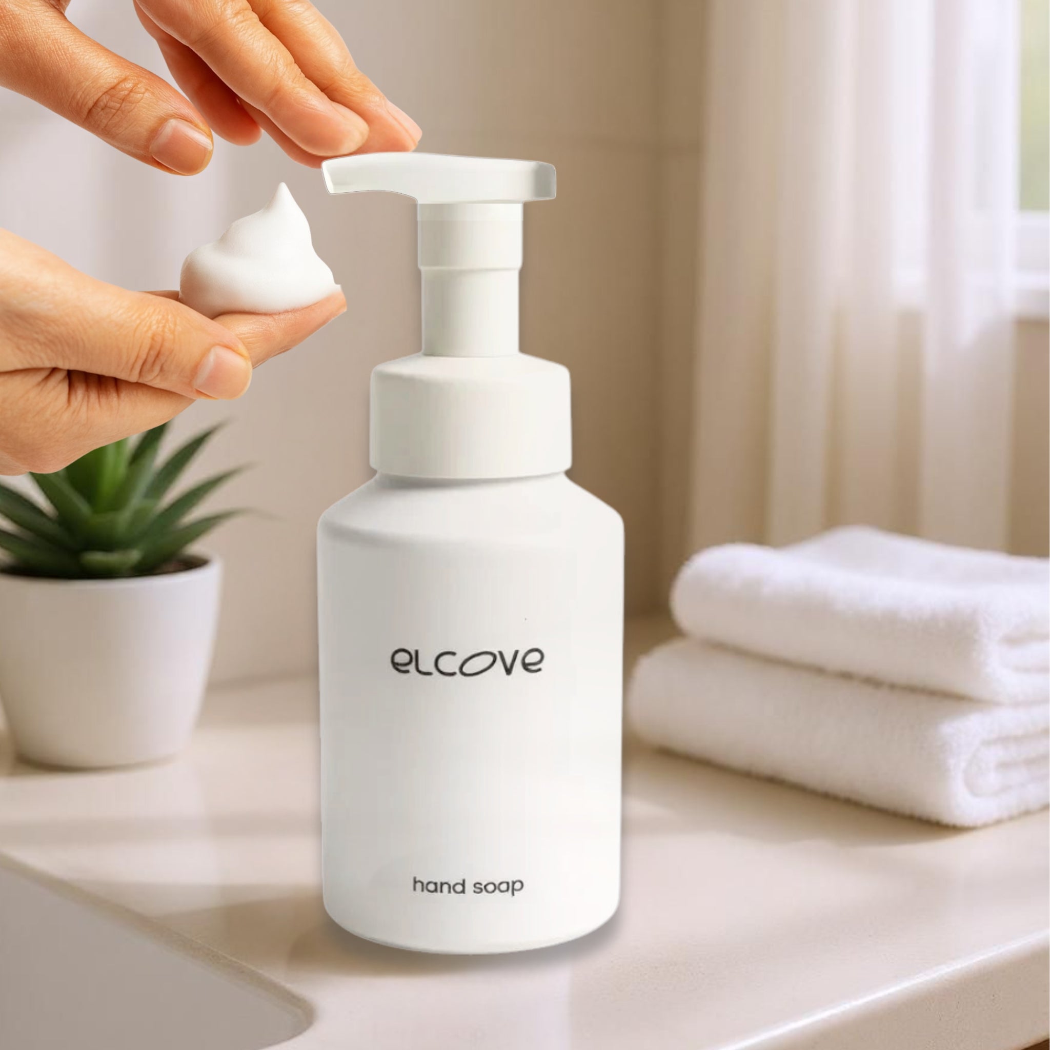 Reusable Aluminum Hand Soap Bottles - Set of 2