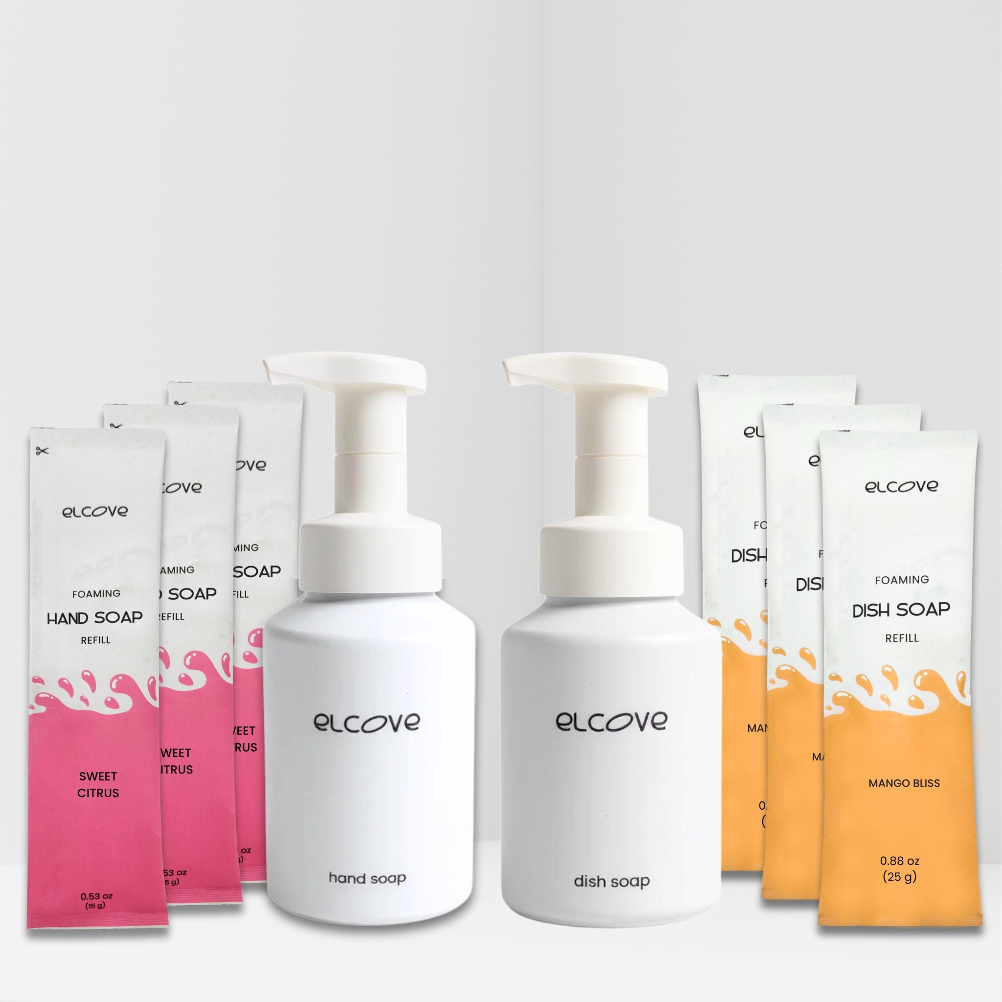 Hand and Dish Soap Starter Set Bundle (Scented)