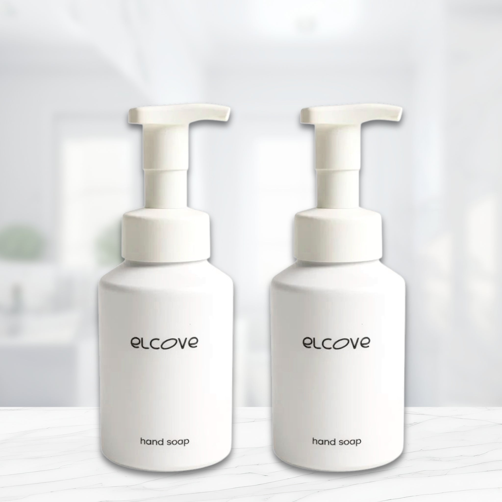 Reusable Aluminum Hand Soap Bottles - Set of 2